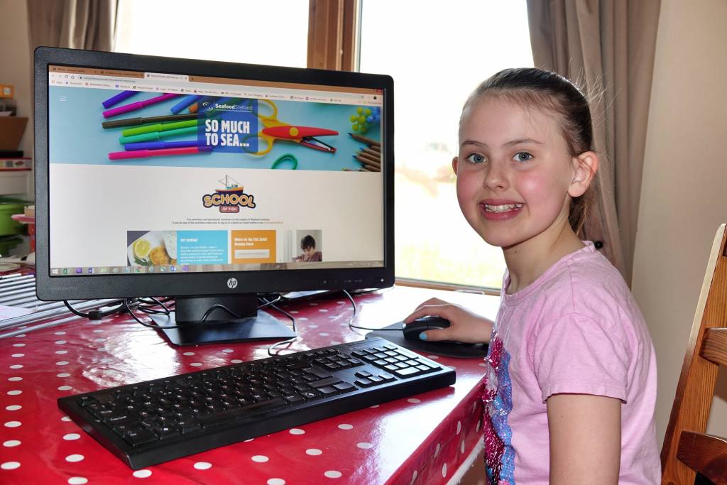 Shetland’s primary pupils can now enjoy a whole range of fun, educational activities online - all themed around Shetland seafood and its heritage.